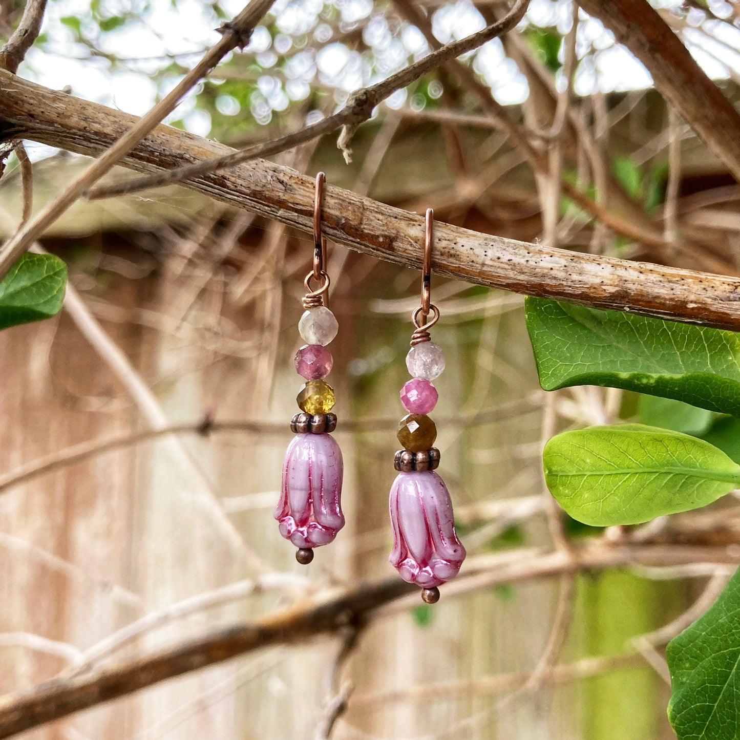 Blossoming Tulip Earrings